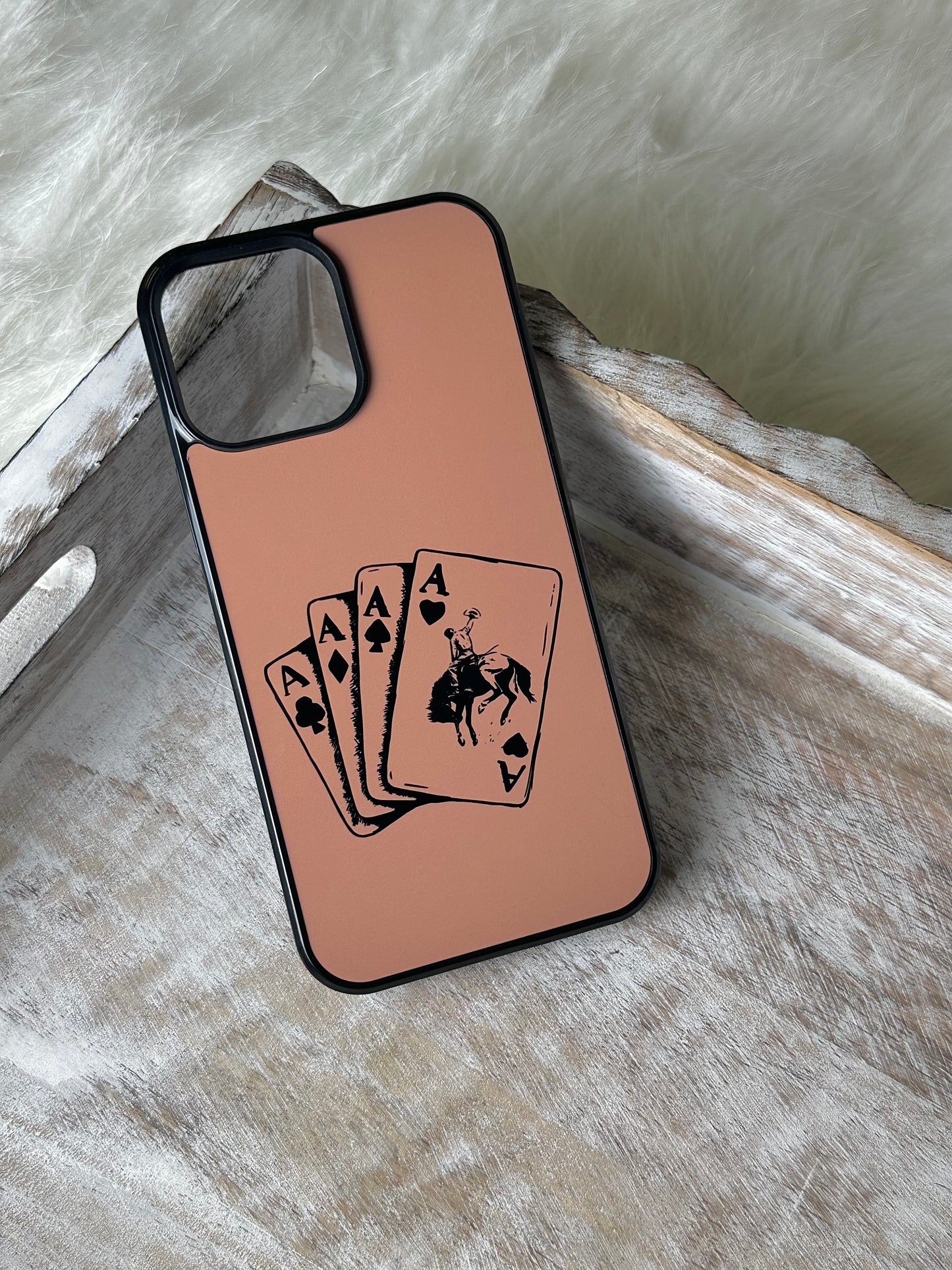 Peachy ace phone case