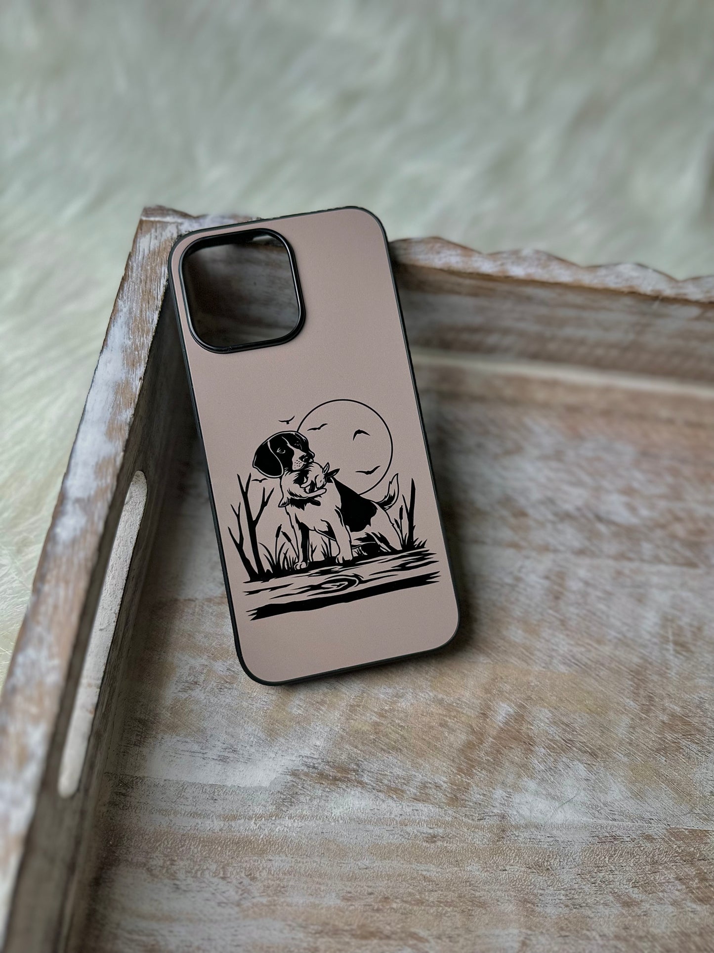 Beagle rabbit phone case