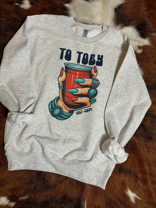 To Toby sweatshirt