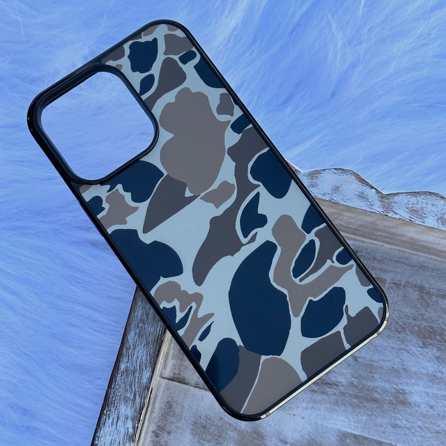 Old school Camo hunting outdoors phone case for iPhone & Samsung